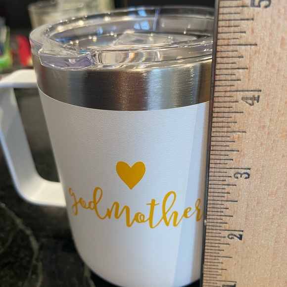 COFFEE MUGS (2) Godmother & Godfather NEW - Picture 10 of 11